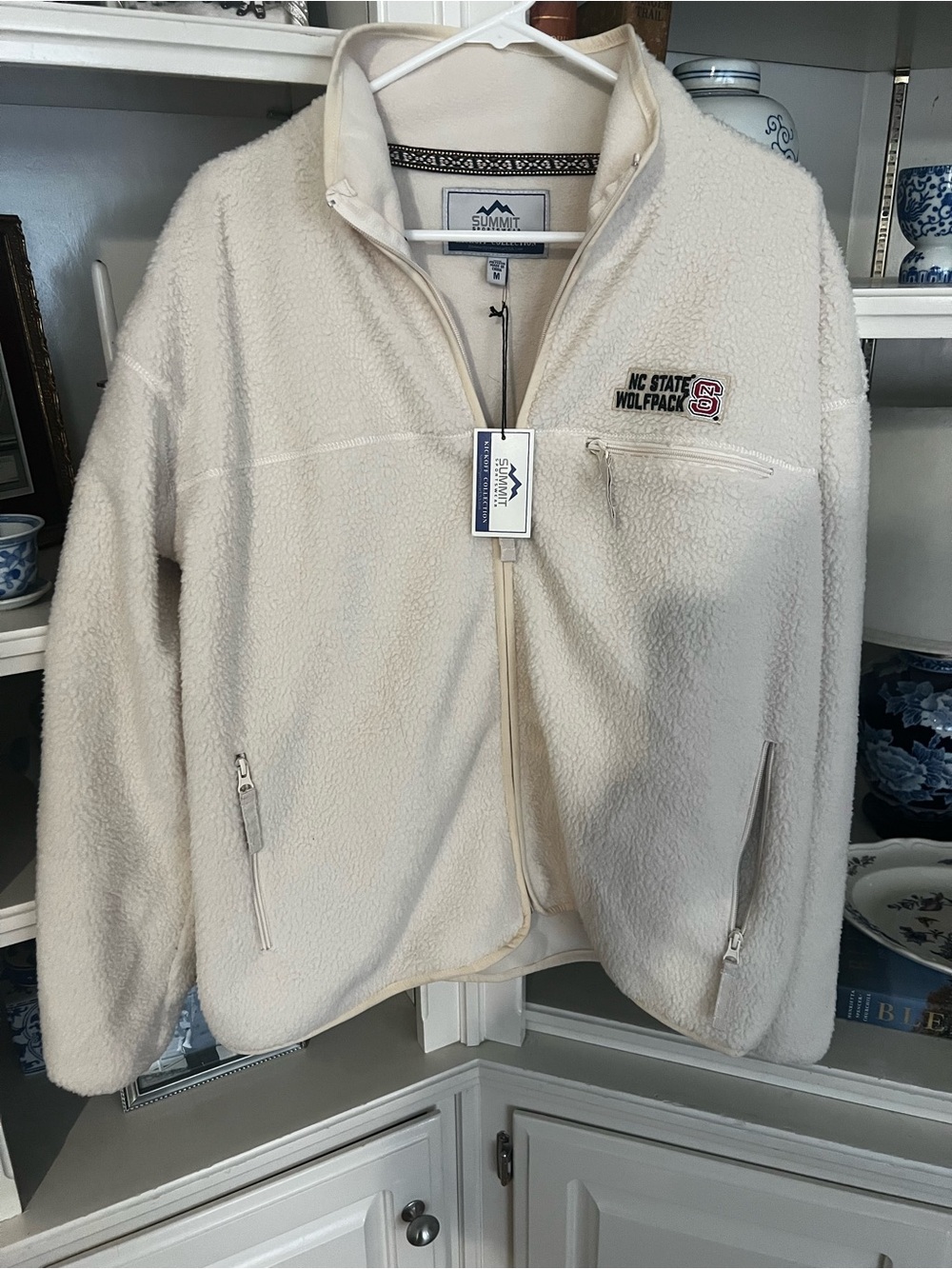 NWT NC State Sherpa fleece